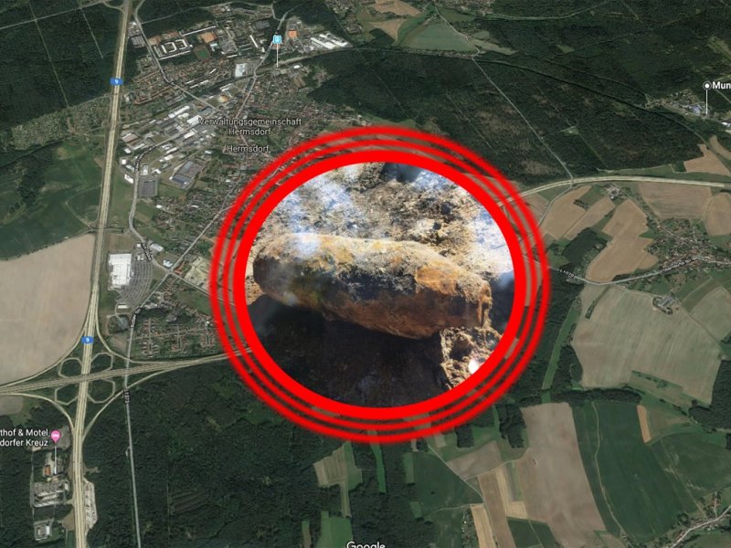 A4 Sperrung Stau Bombe