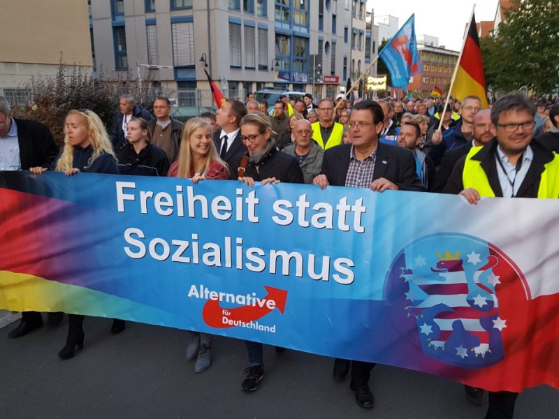 AfD-Demo in Jena