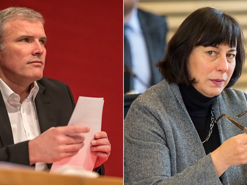 Andreas Bausewein und Marion Walsmann