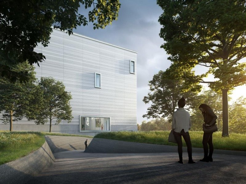 Bauhausmuseum westfassade