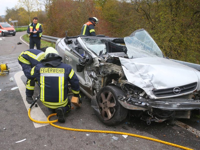 Cabrio unfall