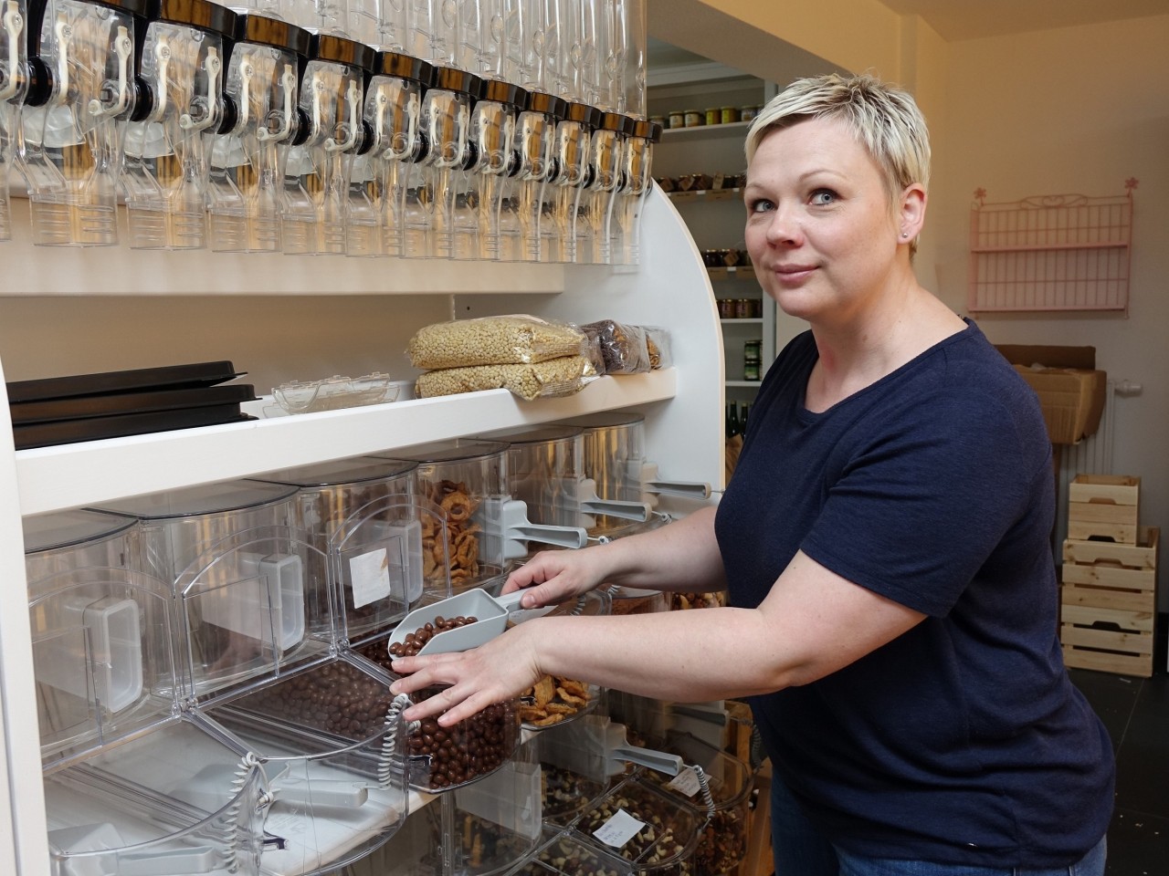 Von der Angestellten zur Gründerin: Mit der Eröffnung ihres Ladens hat sich die Erfurterin Claudia Schmeißer einen Traum erfüllt.