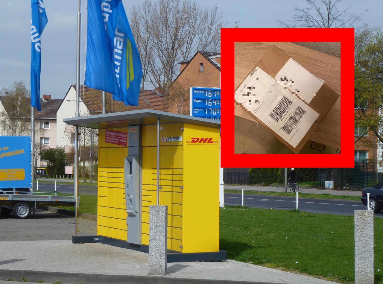 Eine DHL-Kundin in Nordhausen wollte ihr Paket aus der Packstation holen, doch da war es nicht. (Symbolbild)