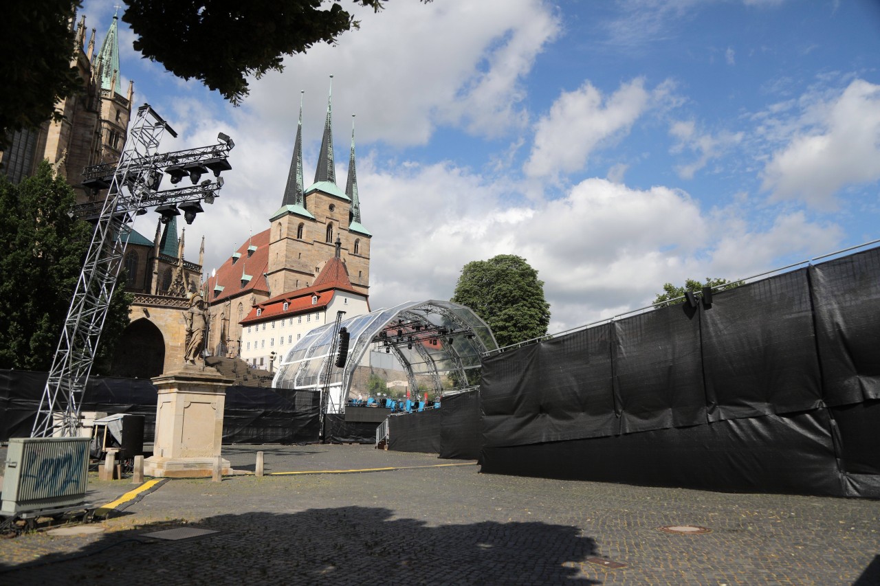 Aktuell werden in Erfurt die Domstufen-Festspiele vorbereitet. (Archivbild)