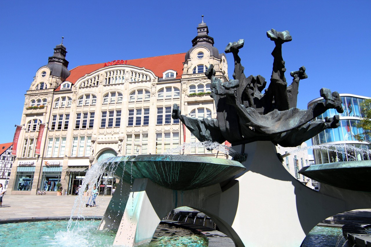 Auch der Anger-Brunnen soll wieder eingeschaltet werden.