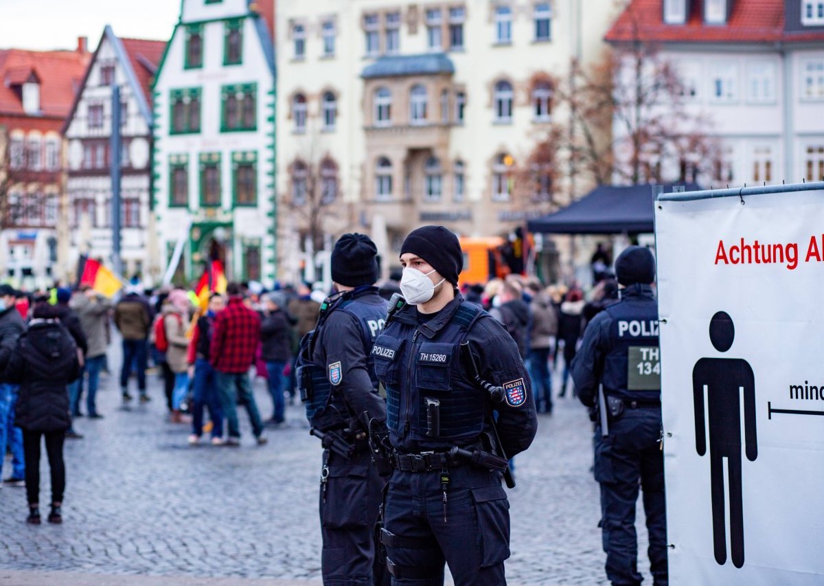 Erfurt-Domplatz-Demo