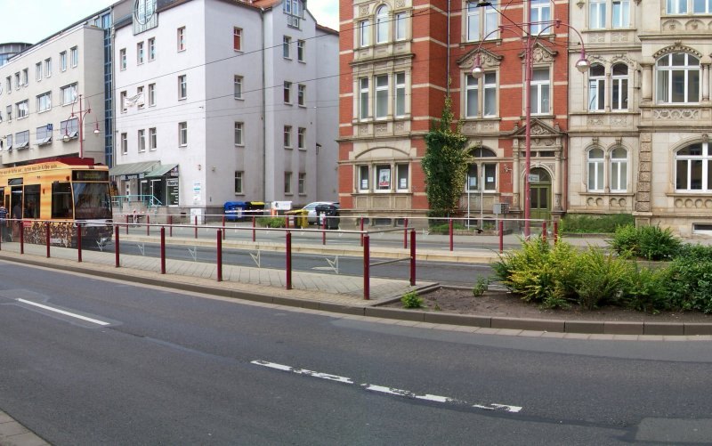 Erfurt, Straßenbahn, EVAG, Kaffeetrichter, Schillerstraße, Symbol, Symbolfoto, Symbolbild