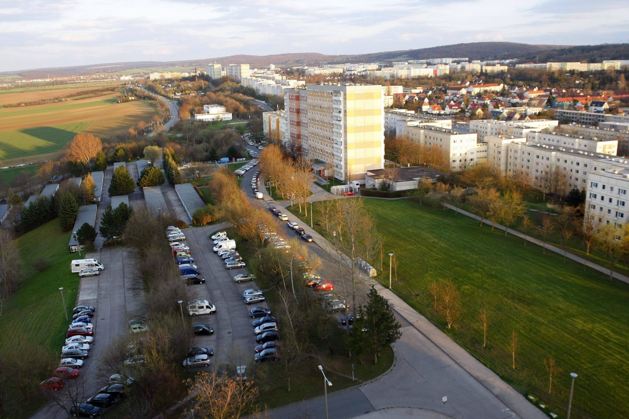 Am Erfurter Herrenberg kam es zu einer ganz außergewöhnlichen Wohnungsdurchsuchung. (Archivbild)