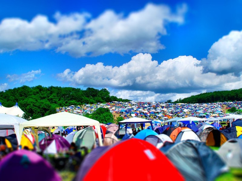 Festival, Event, Campen, Camping, Zelte, Zeltplatz, Symbol, Symbolfoto, Symbolbild