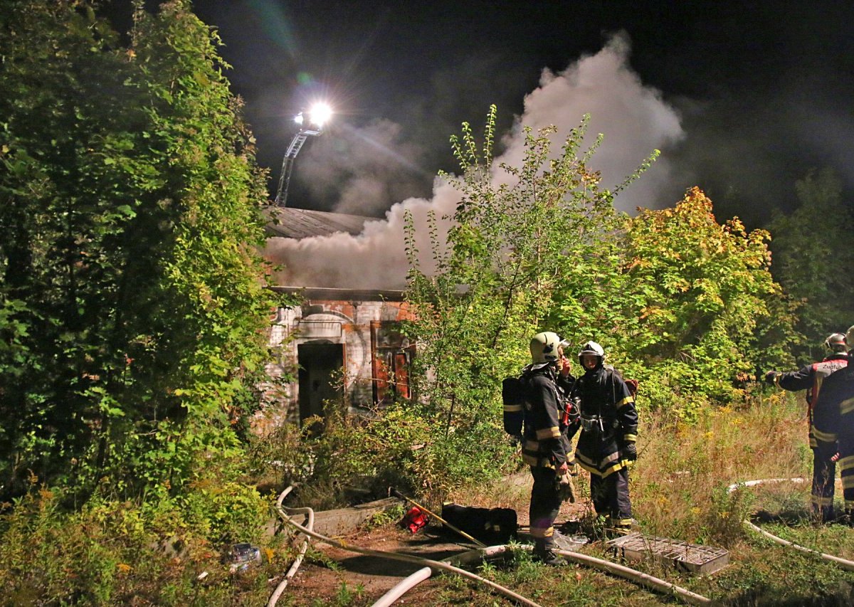 Feuer Erfurter Hauptbahnhof