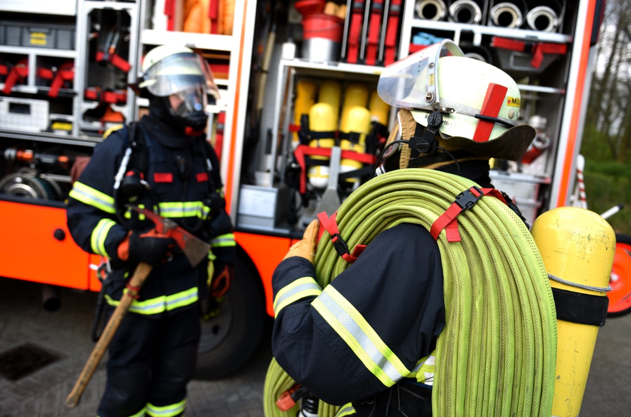 Die Feuerwehr Bad Langensalza hat auf der Fahrt zu einem Einsatz etwas erlebt, das sie sprachlos macht. (Symbolbild)