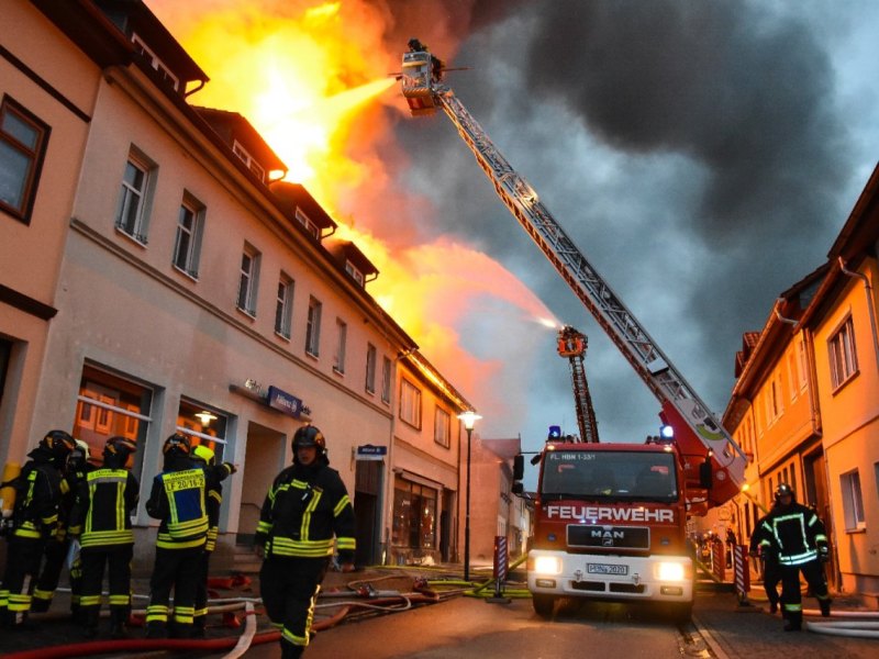 Großbrand in Themar