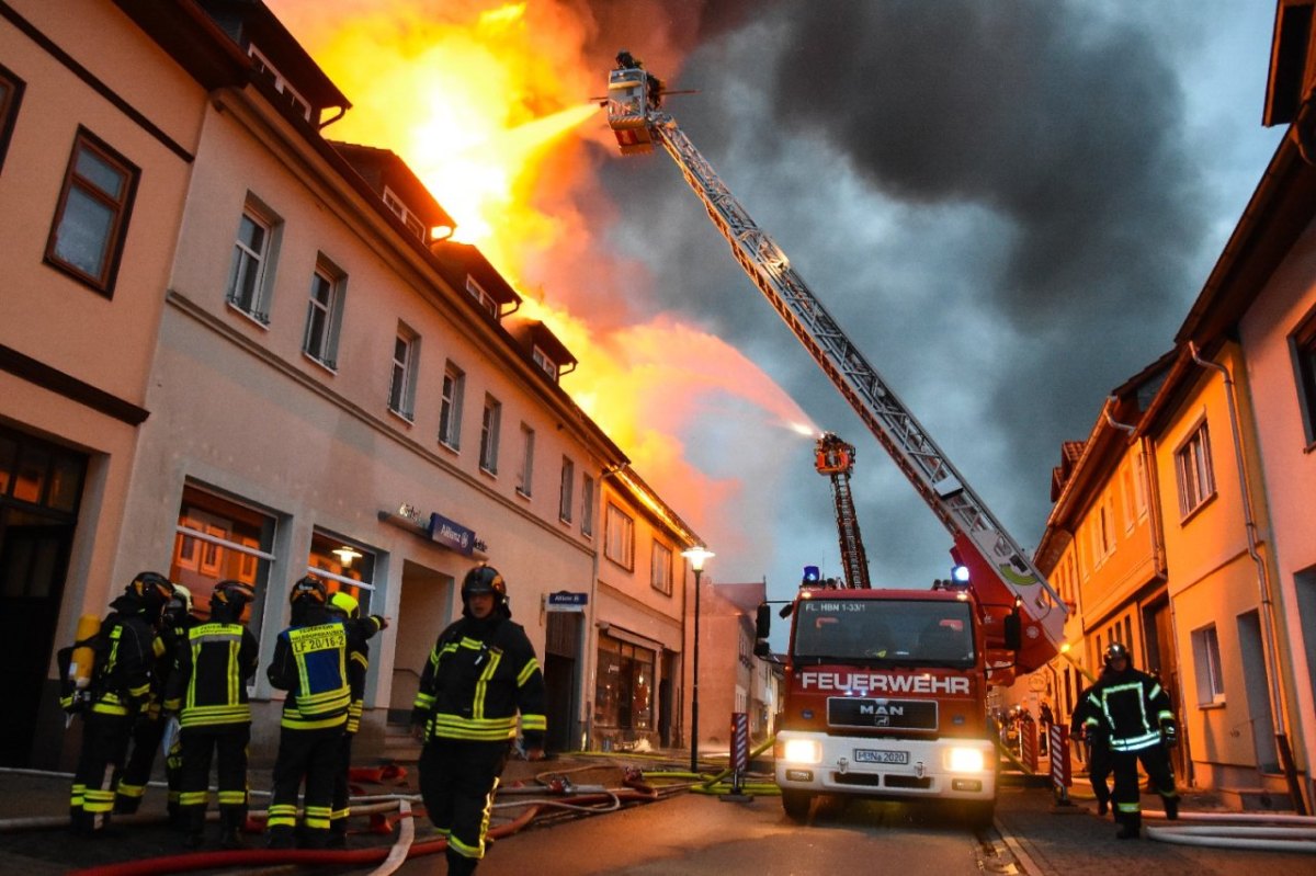 Großbrand in Themar