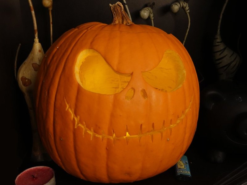 Halloween-Deko: Kürbis 1