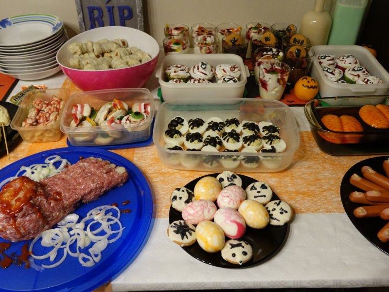 Halloween-Rezepte: Buffet