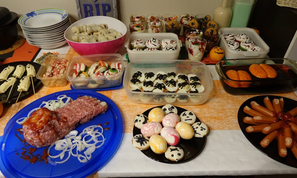 Halloween-Rezepte: Buffet