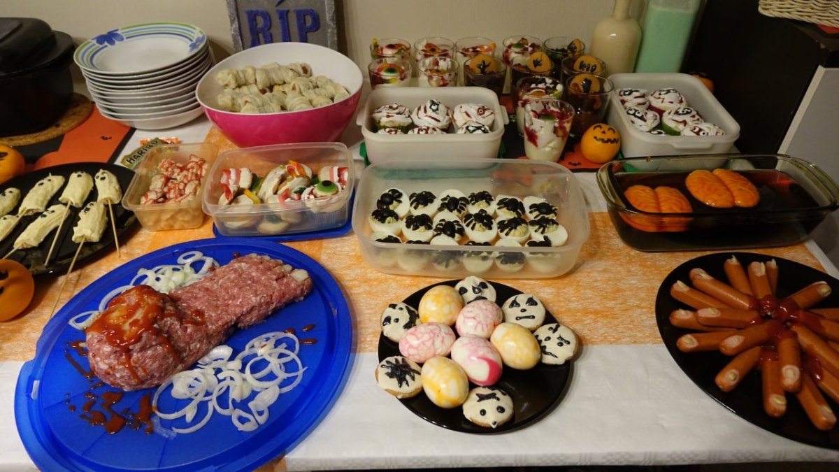 Halloween-Rezepte: Buffet