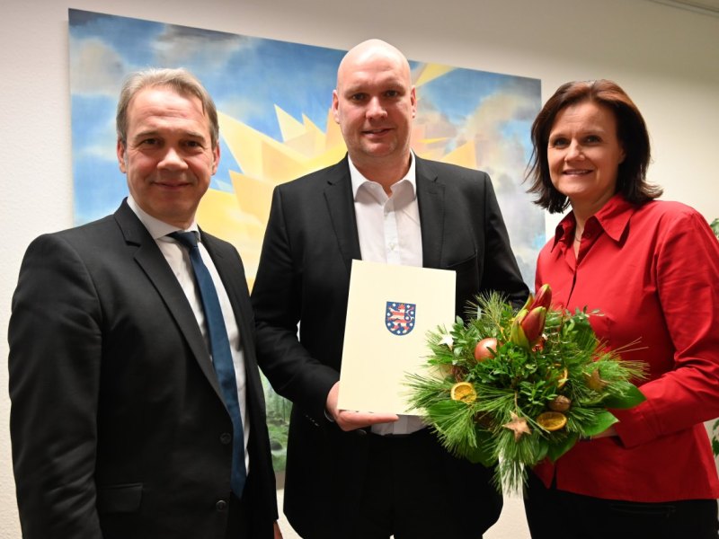 Held Sondershausen Bürgermeister Feuer Grimm