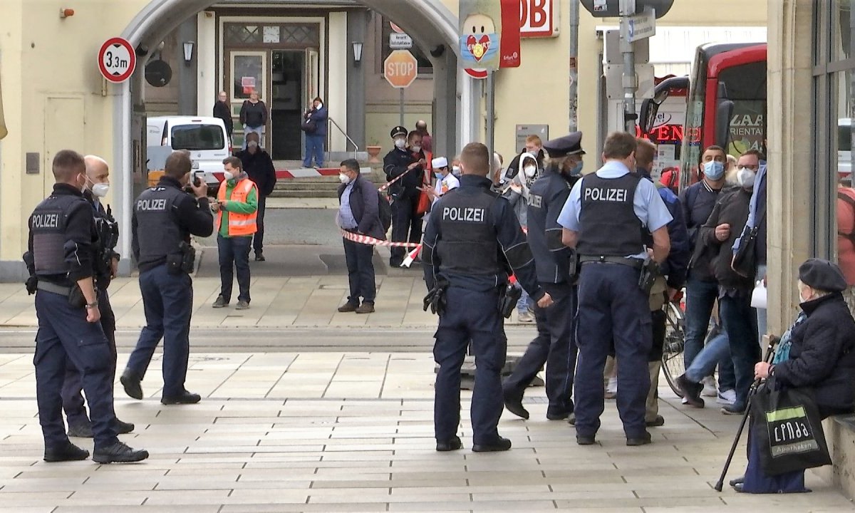 Koffer Erfurt Hauptbahnhof Sprengstoff 1