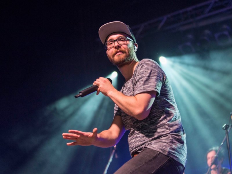 Mark Forster im Stadtgarten in Erfurt