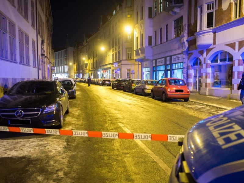 Messerstecherei, Erfurt, Trommsdorffstraße, Innenstadt, Blaulicht, Polizei