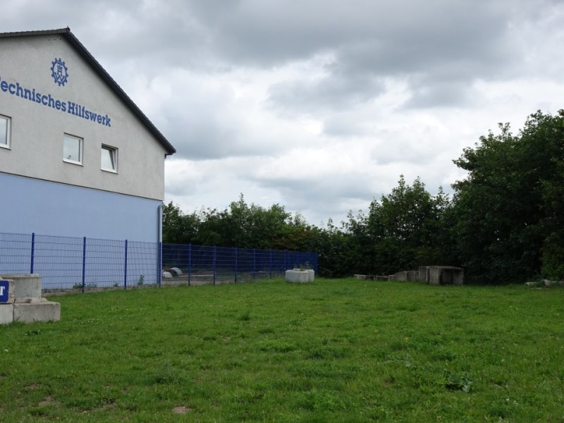 Auf diesem Gelände in Erfurt-Marbach ist die Moschee der Ahamdiyya-Gemeinde geplant.