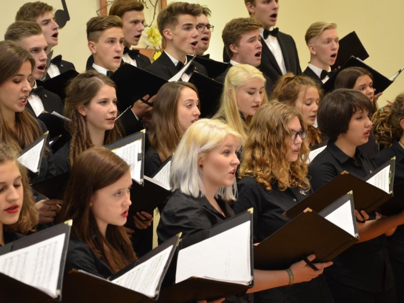 Musikschüler des „Goethe-Gymnasium-Rutheneum seit 1608“ in Gera