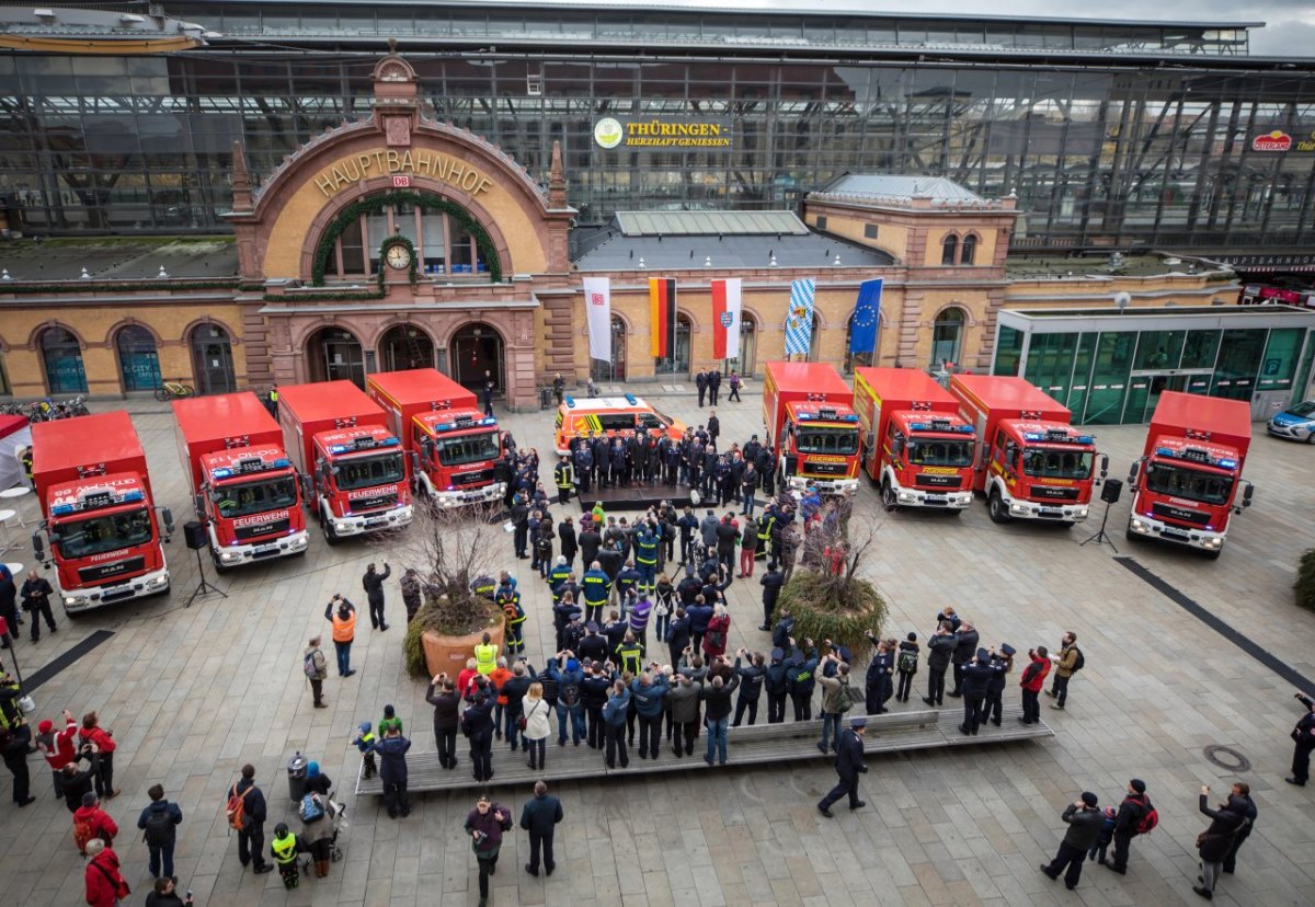 Neue ICE-Strecke: Feuerwehren bekommen in Erfurt Spezial-Fahrzeuge