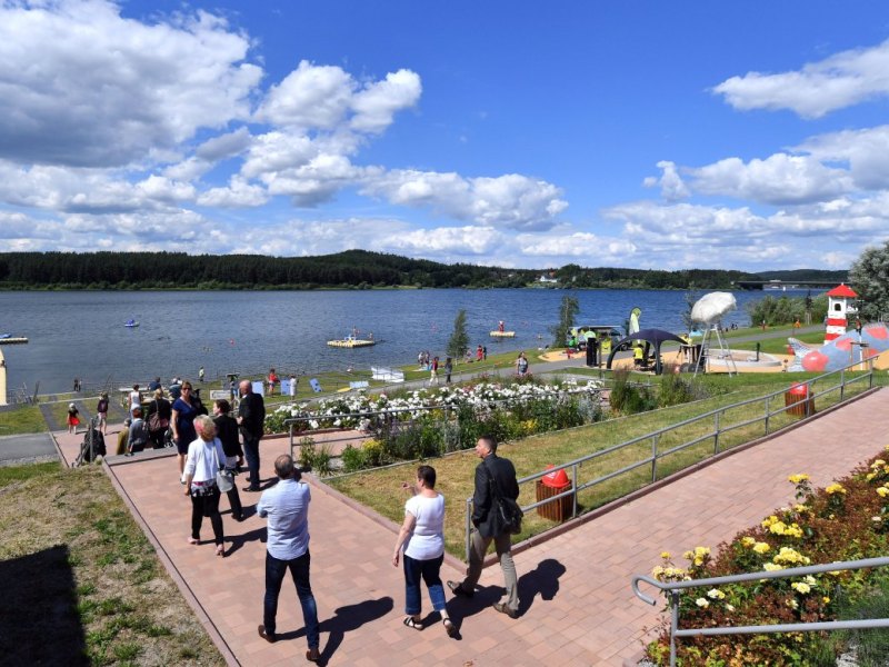 Neues Strandbad in Zeulenroda