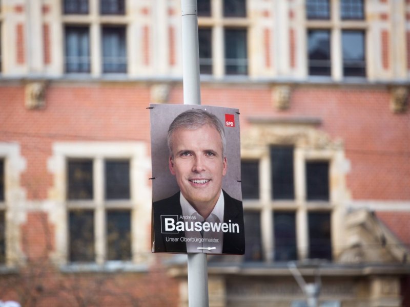 Oberbürgermeisterwahl in Erfurt - Andreas Bausewein