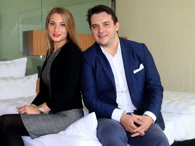 Hier noch im "Ziviloutfit": Ricarda I. und Samu I. begleiten als Prinzenpaar die Erfurter durch die Saison 2016/17.