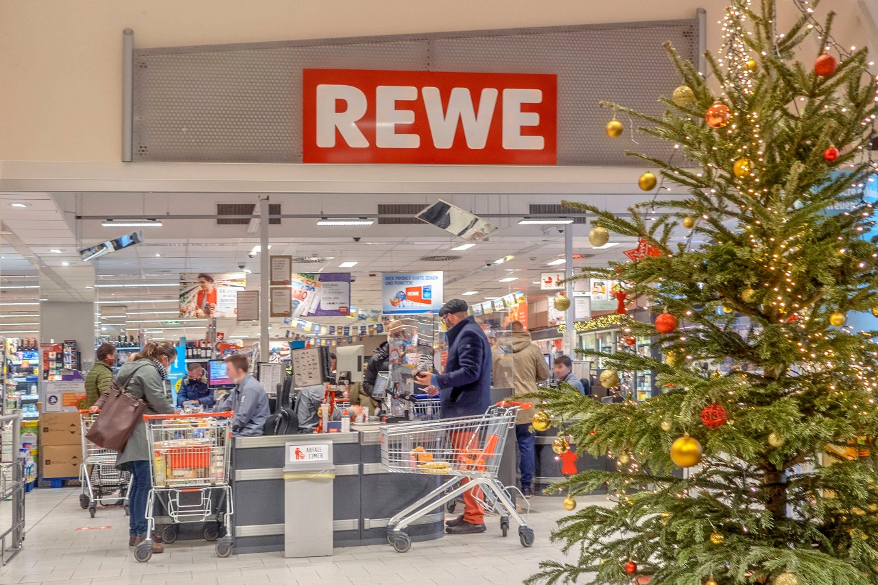 Rewe in Gotha hat jetzt für eine besondere Weihnachts-Aktion gesorgt. (Archivbild)