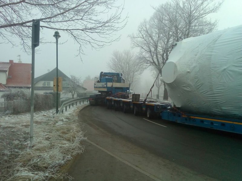 Schwerlasttransport Andisleben