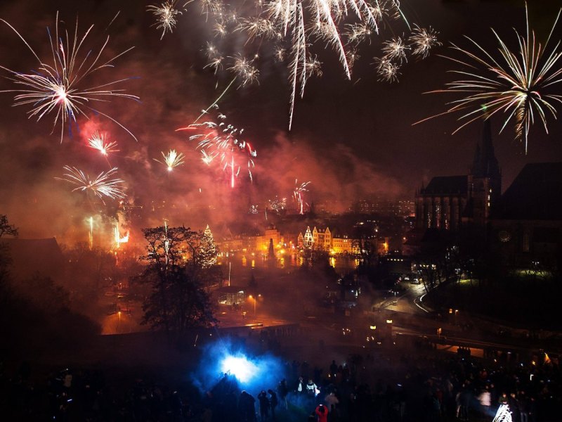 Silvester in Erfurt