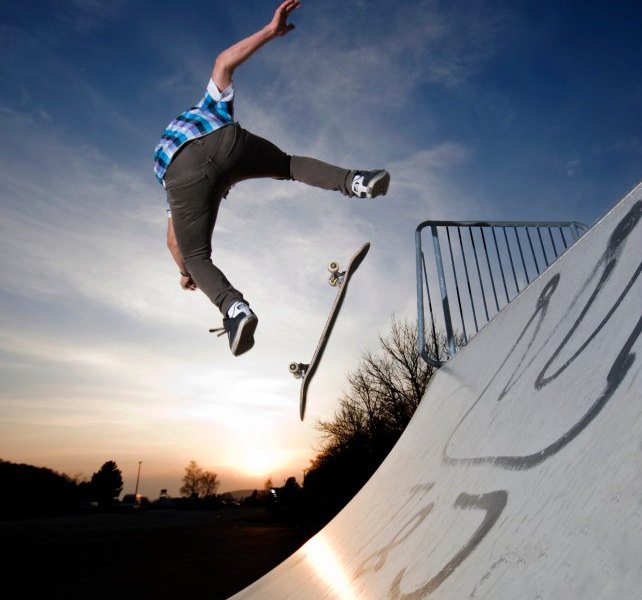 Skateboard, skateboarden, skaten, Half Pipe, Half-Pipe, Freizeit