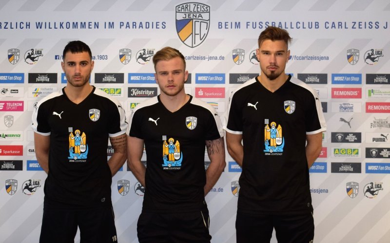 Sondertrikot Lichtstadt Carl Zeiss Jena