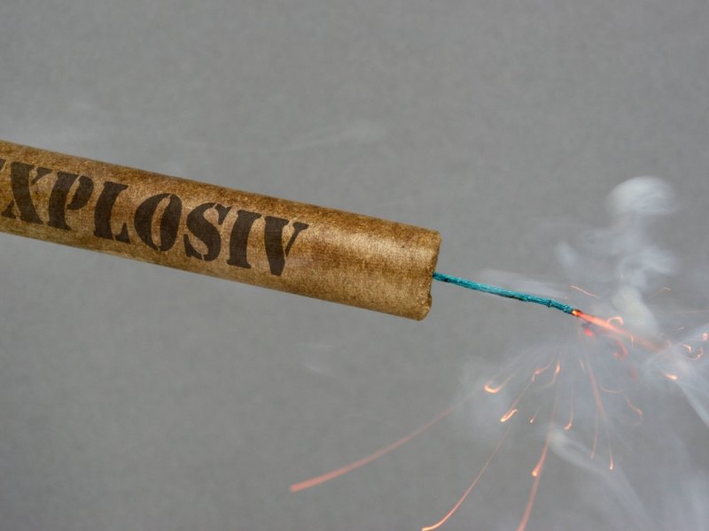 Sprengstoff explosiv