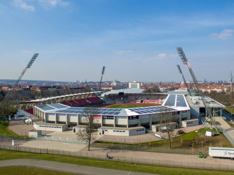 Steigerwaldstadion in Erfurt - Arena