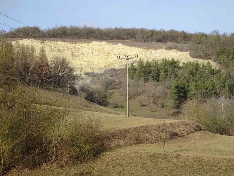 Stromleitung bei Dorndorf-Steudnitz (Saale-Holzland-Kreis)