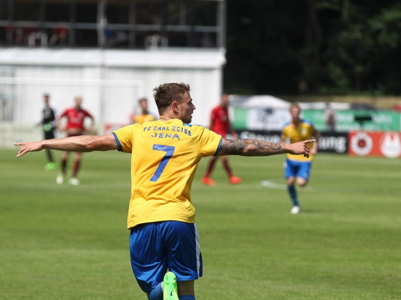 Timmy Thiele vom FC Carl Zeiss Jena