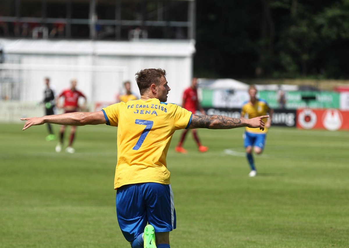 Timmy Thiele vom FC Carl Zeiss Jena