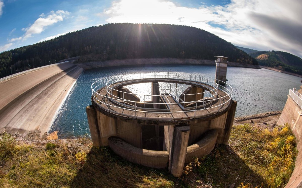 Trinkwassertalsperre Ohra Thüringen