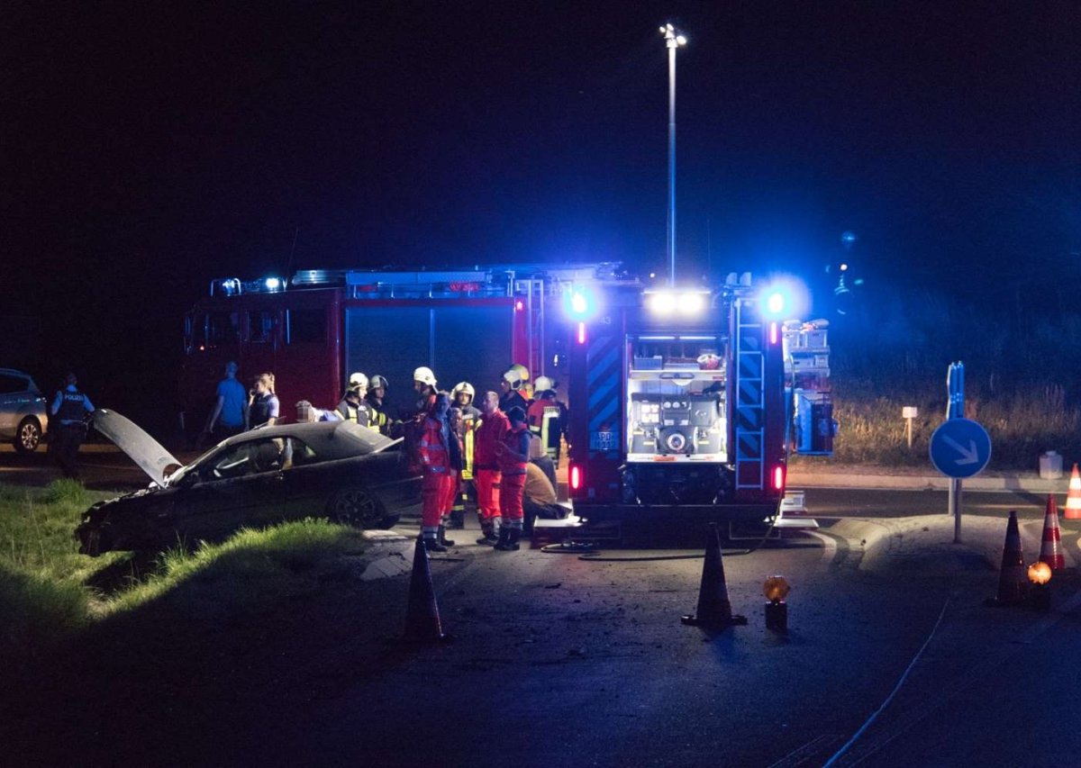 Unfall Kleinschwabhausen Hubschrauber