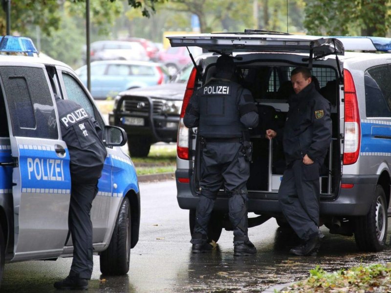 Verdacht auf Planung eines Sprengstoffanschlags in Chemnitz - Polizei im Großeinsatz
