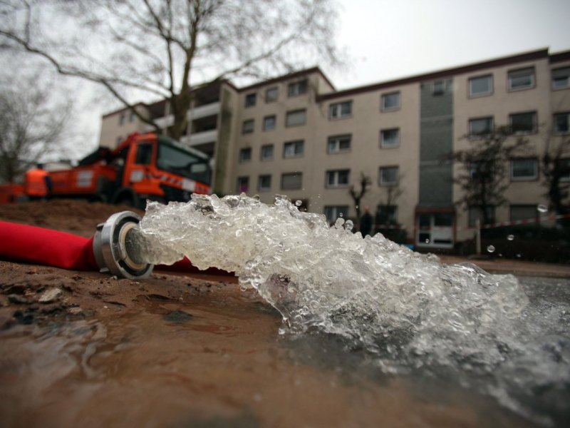 Wasserrohrbruch