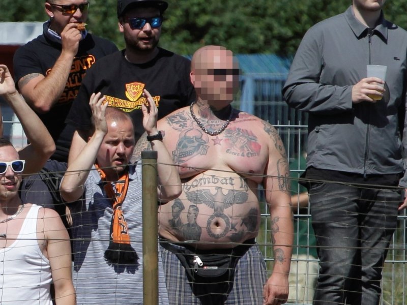 Wismut Gera Fan Neonazi