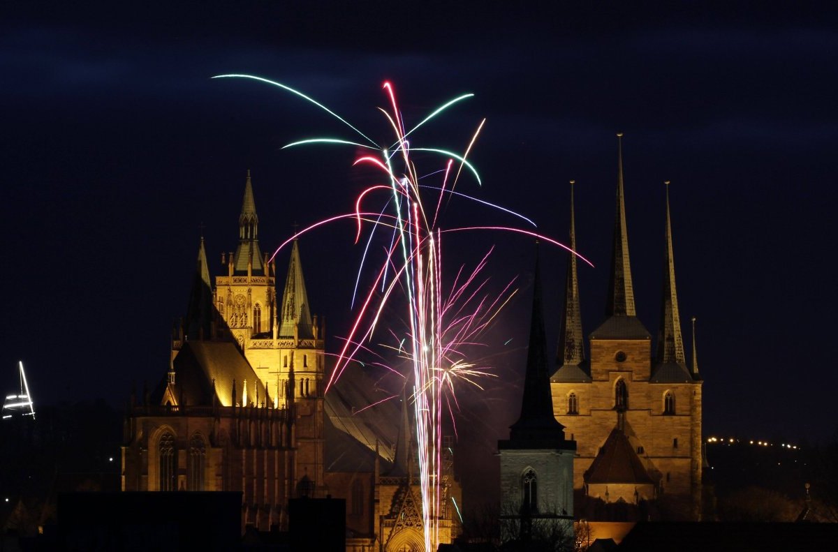 erfurt feuerwerk silvester