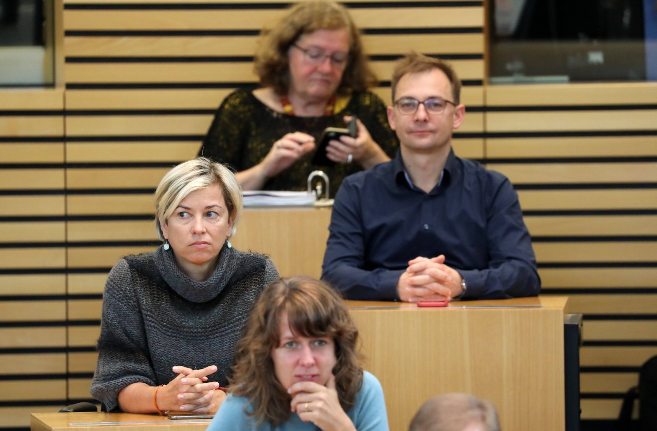 Erfurt: Denny Möller im Thüringer Landtag. 