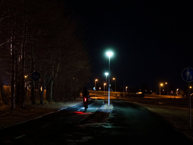 fahrradfahrer dunkelheit abend nacht morgen sömmerda messer