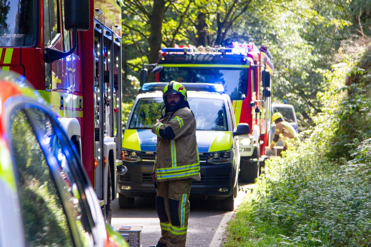 Schlimmer Unfall am Samstagmittag bei Stützerbach im Ilm-Kreis! 